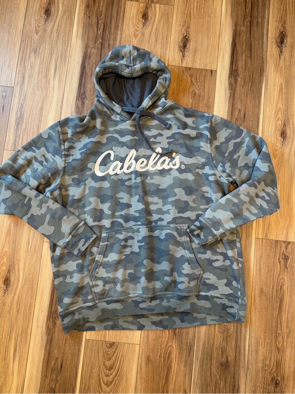 Cabela's Men's Camouflage Hoodie Camo nwot
